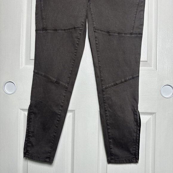 Mossimo Mid Rise Jeggings Jeans Pants Stretchy Women 12/31 R Brown Grey Grunge - Picture 4 of 14